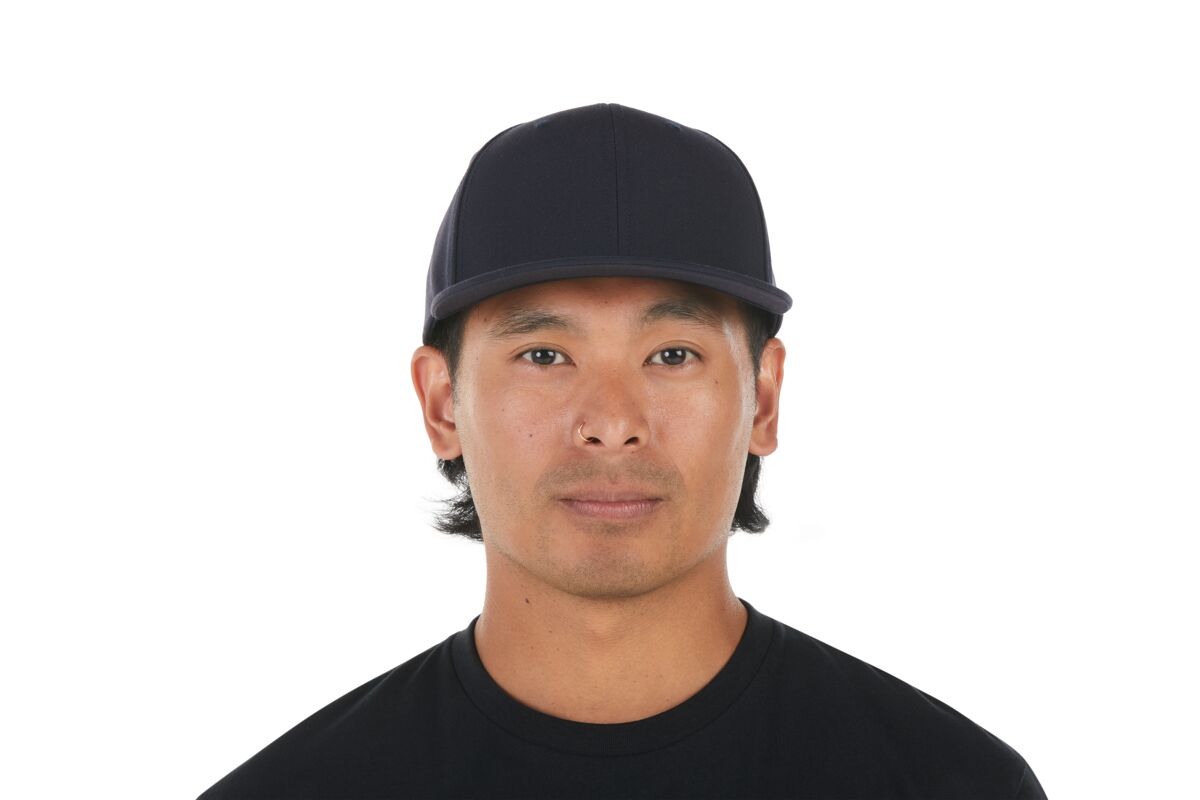 recycled-poly-classic-6-panel-hat-w6 WebPDP-HAT001215_Recycled_Poly_Classic_6Panel_Hat_Tidal_Blue_Studio_Harper_Studios_0723_Front__HAT001215OS.jpg