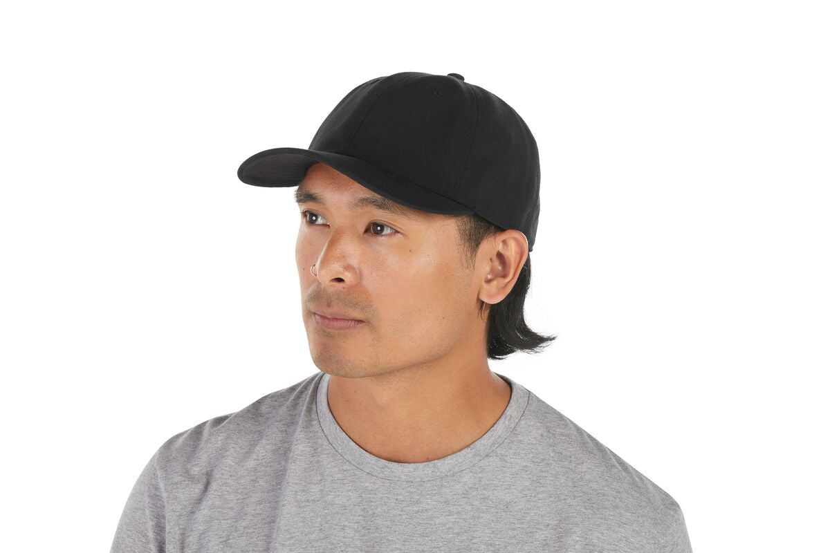 recycled-poly-dad-hat-d7 WebPDP-HAT004002_Recycled_Poly_Dad_Hat_Black_Studio_Harper_Studios_0723_Side__HAT004002OS.jpg