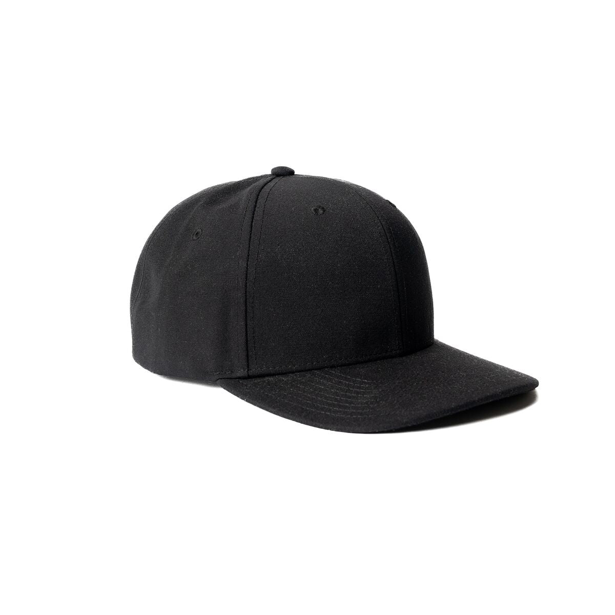 recycled-poly-classic-6-panel-hat-w6 Web_PDP-Classic6PanelHat_Studio_Front_Black.jpg